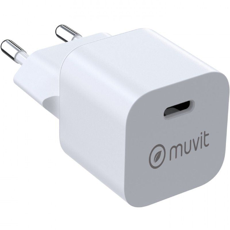 Cargador De Pared Muvit For Change Mcacc0049 1xusb Tipo-C 25w