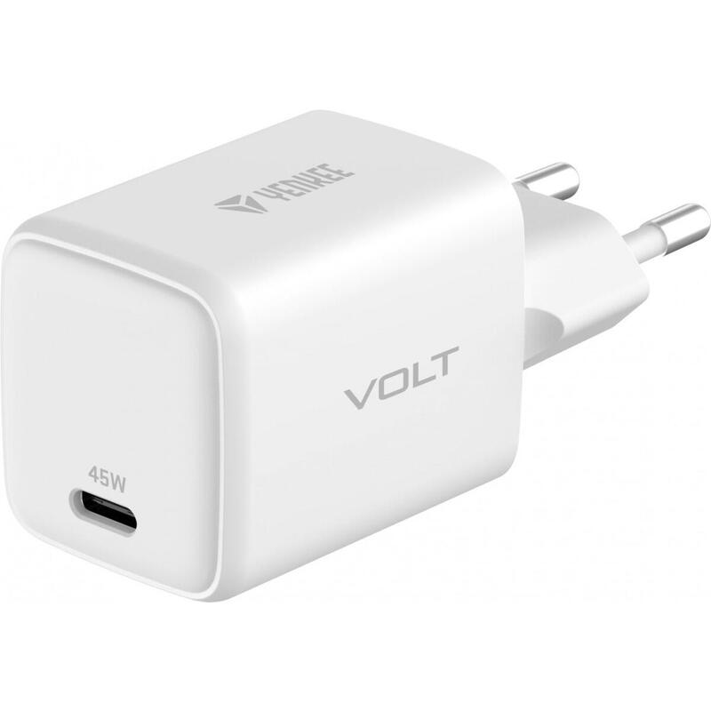 Cargador De Red Usb C 45w 3a Power Delivery 3.0 Qc3.0 Blanca