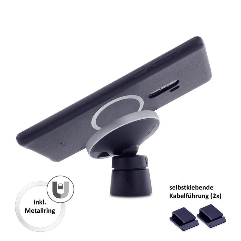 Cargador Fantec Wic-Car Función De Carga Qi Inalámbrica 1.5a