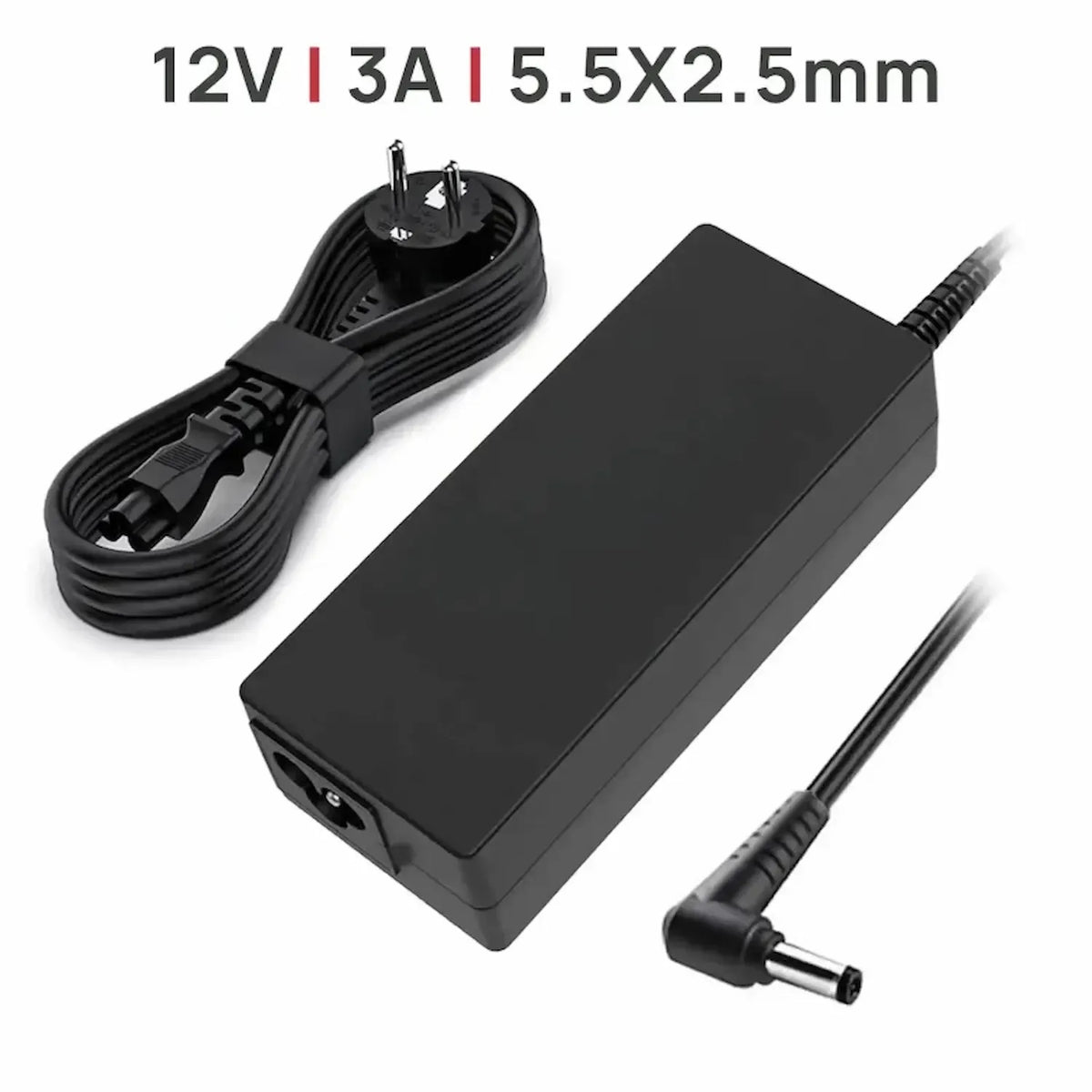 Cargador Para Monitor 12V 3A 5.5 X 2.5Mm 36W