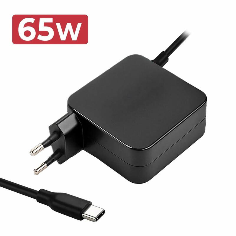 Cargador Multivoltaje 5 20v Oem 65w Tipo C Negro