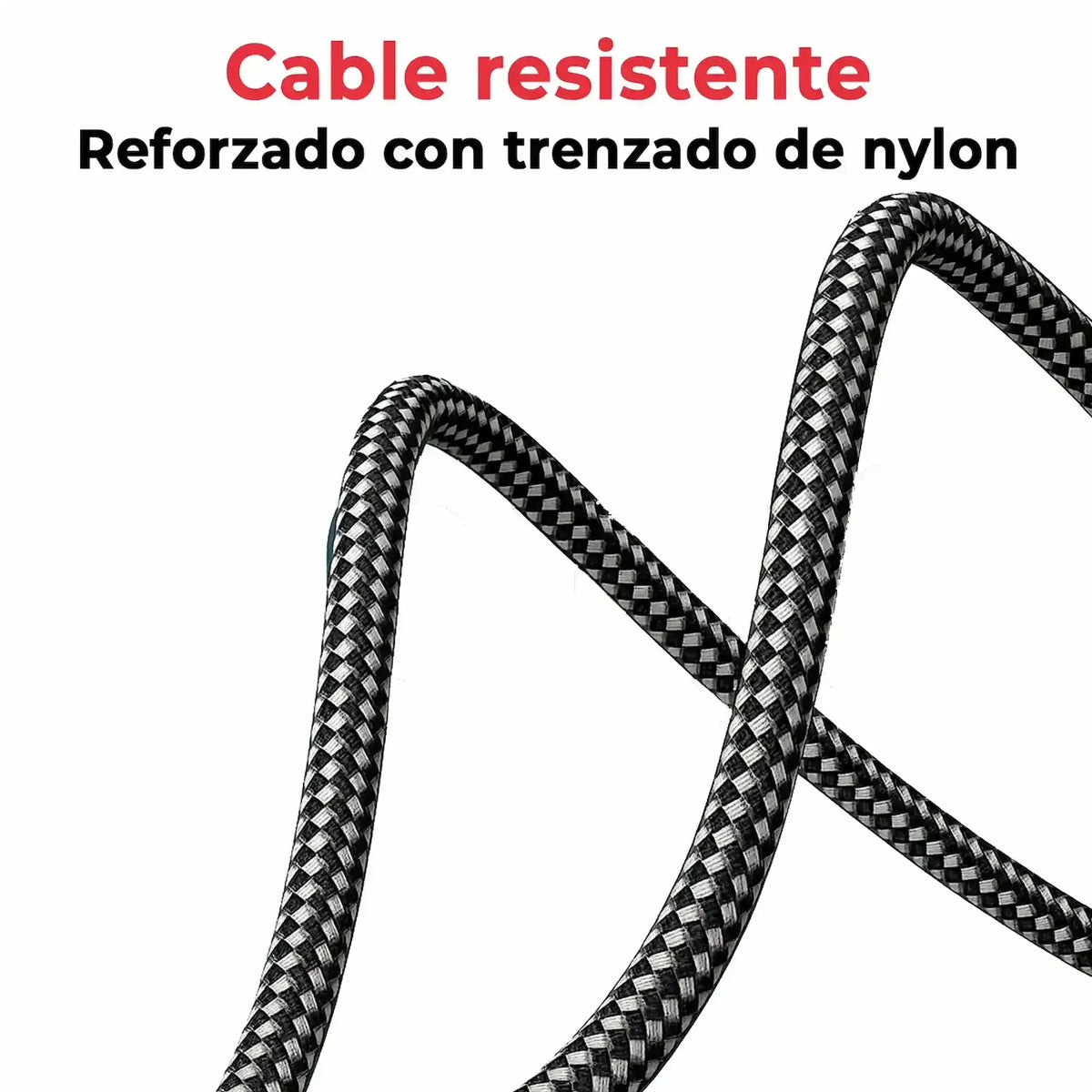 Cargador Multivoltaje Usb-C Para Portátil 5V-20V 2.25A 45W Negro Cable Trenzado