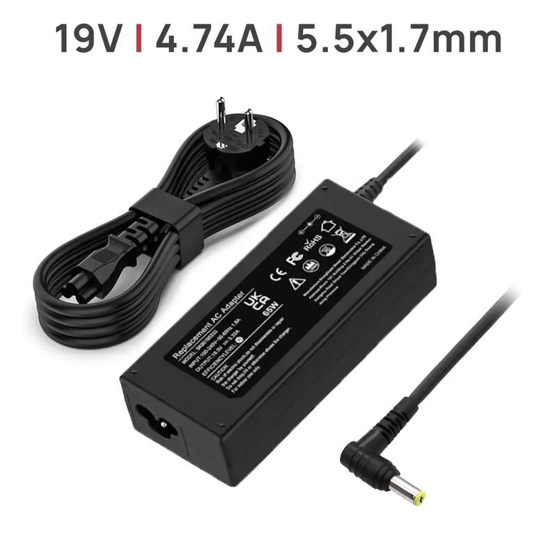 Cargador Oem Para Portátil Acer 19v 4.74a 90w 5.5x1.7mm