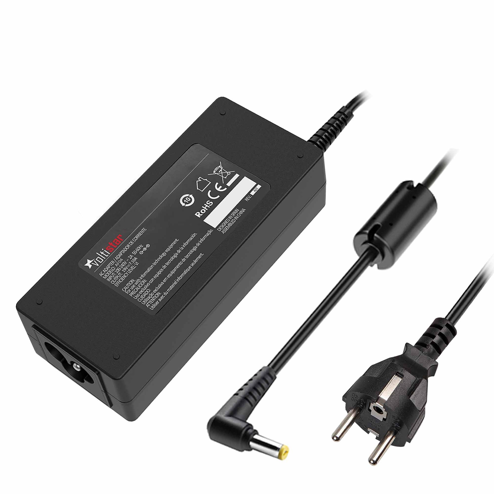 Cargador Para Portátil Acer Aspire 1360 1510 1520 19V 7.10A 135W 5.5X1.7Mm
