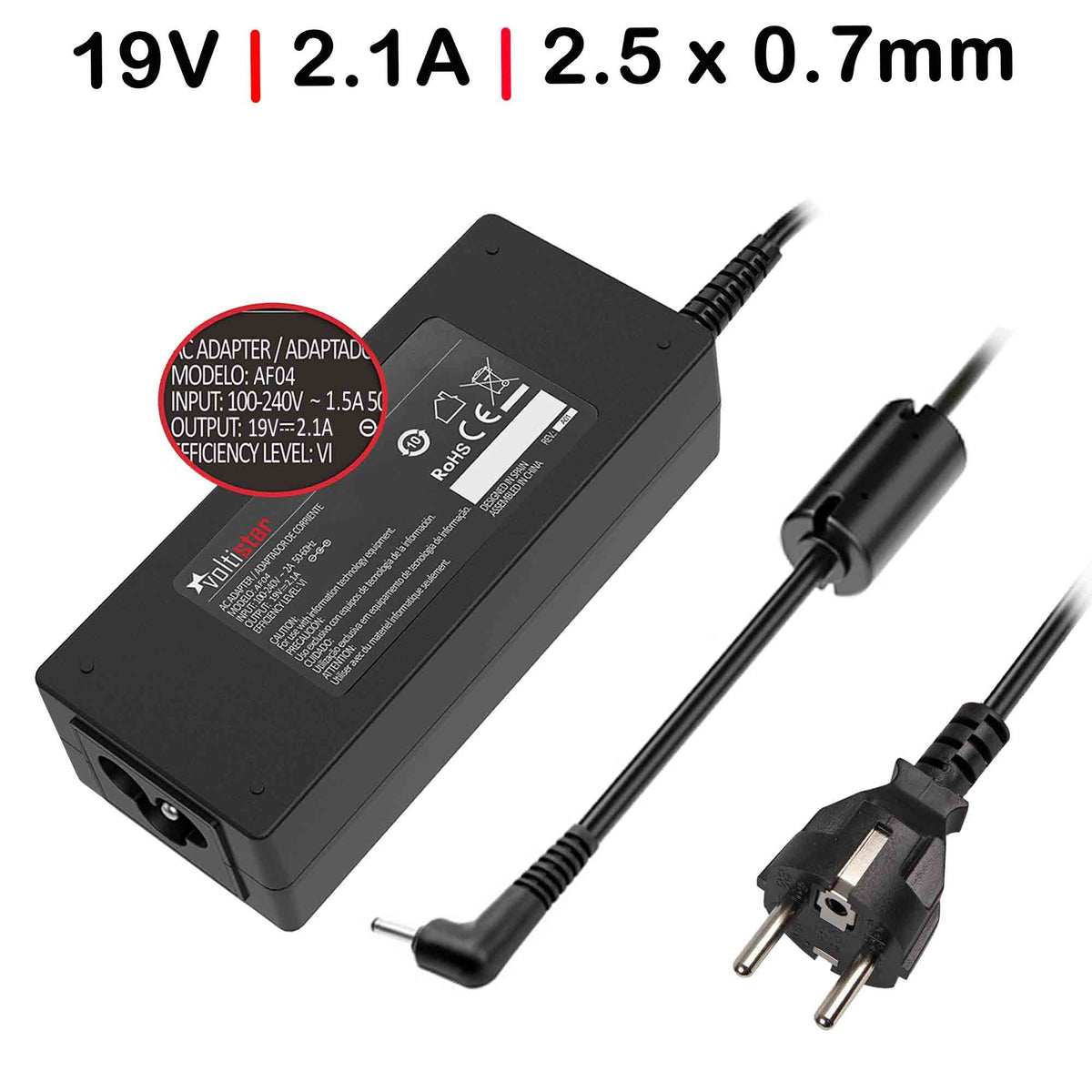 Cargador Para Portátil Asus Eee Pc 1011Cx 1015Cx 1015Px 1015T 1201Pn