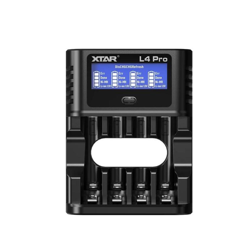 Cargador Para Baterías Li-Ion, Ni-Mh Xtar L4pro