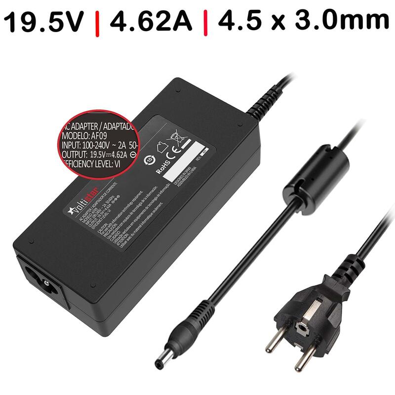Cargador Para Ordenador Dell Optiplex 7040m 19.5v 4.62a 4.5x3.0mm