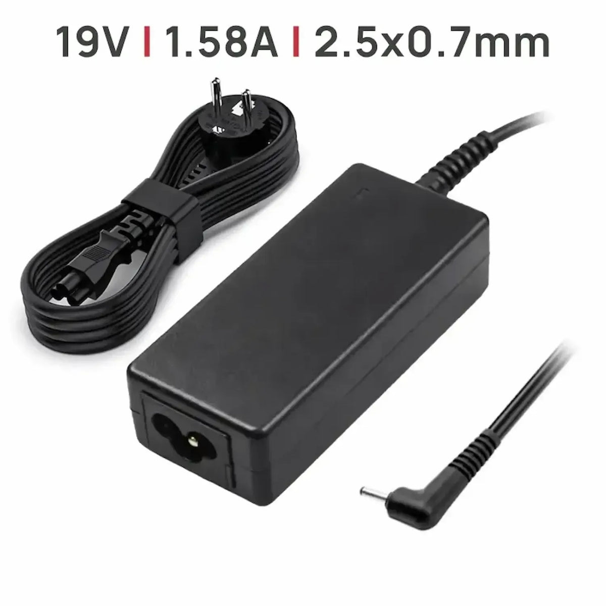 Cargador Para Portatil Asus 19V 1.58A 2.5X0.7 Mm 30W