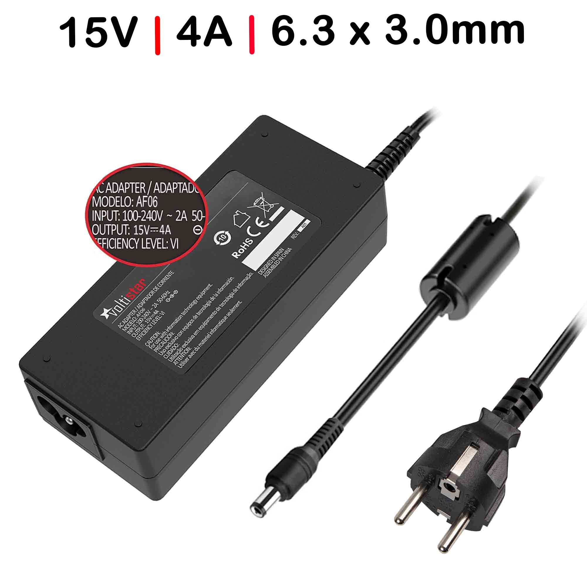Cargador Para Portátil Toshiba Portege 3500 3505 Satellite 2210 2230 2250