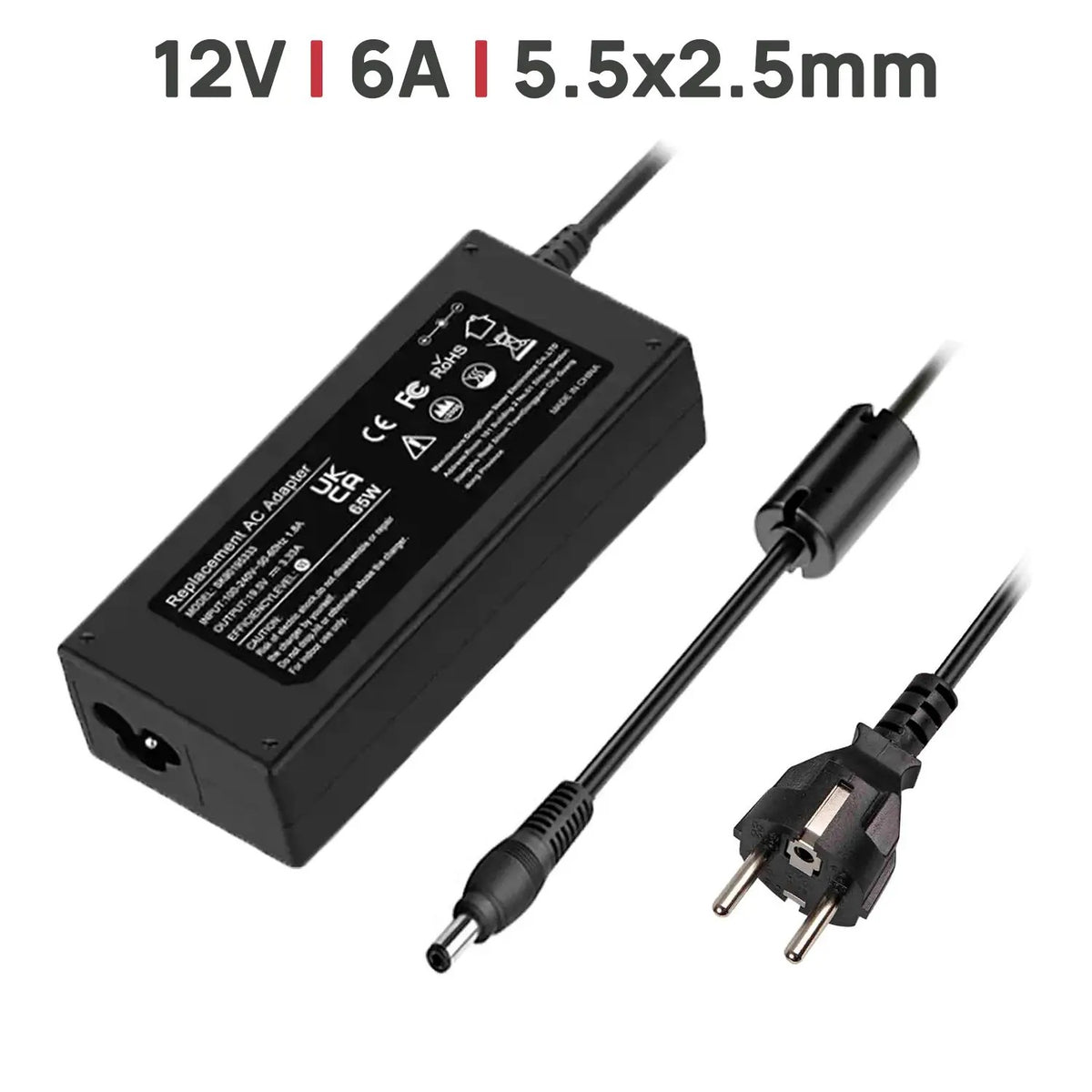 Cargador Para Tft Monitor 12V 6A 72W
