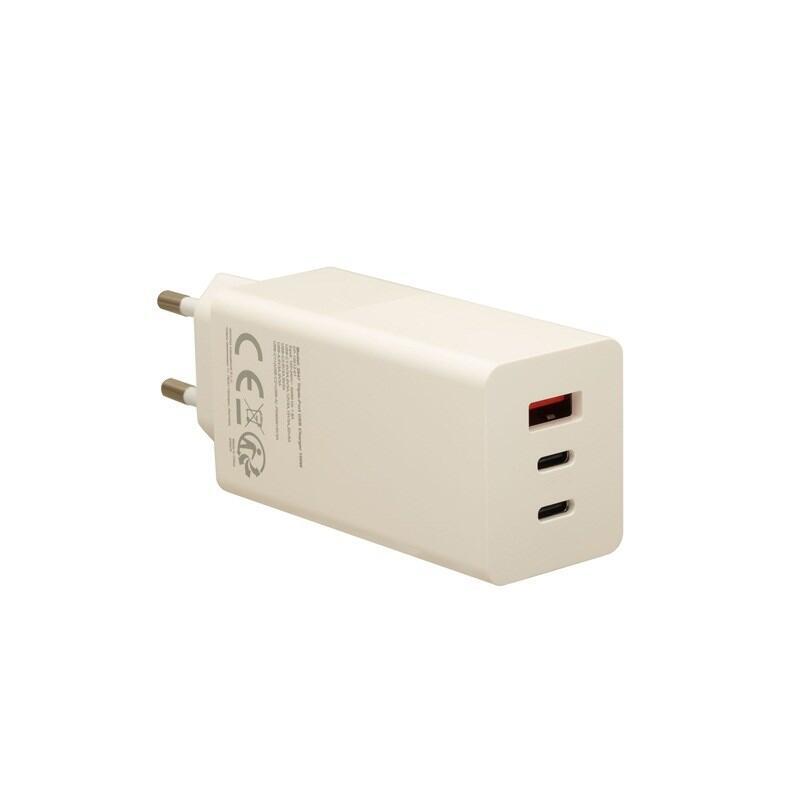 Patona Premium Cargador Gan Pd100w 2xusb-C 1xusb-A Pd3.0 Qc3.0 Blanco