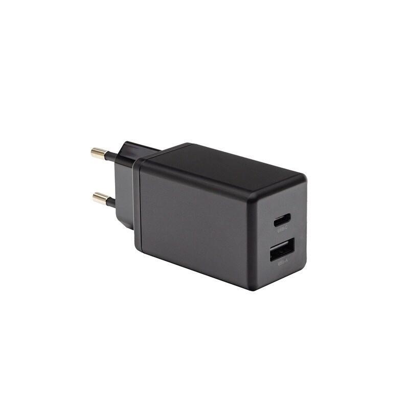 Patona Premium Cargador Gan Pd45w 1xusb-C 1xusb-A Pd3.0 Qc3.0 Negro