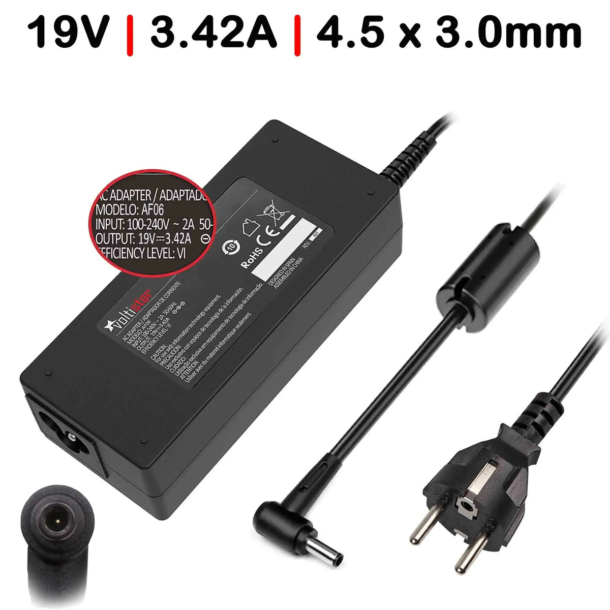 Cargador Para Portátil Asus Zenbook Ux533F Ux533Fa 4.5X3.0 19V