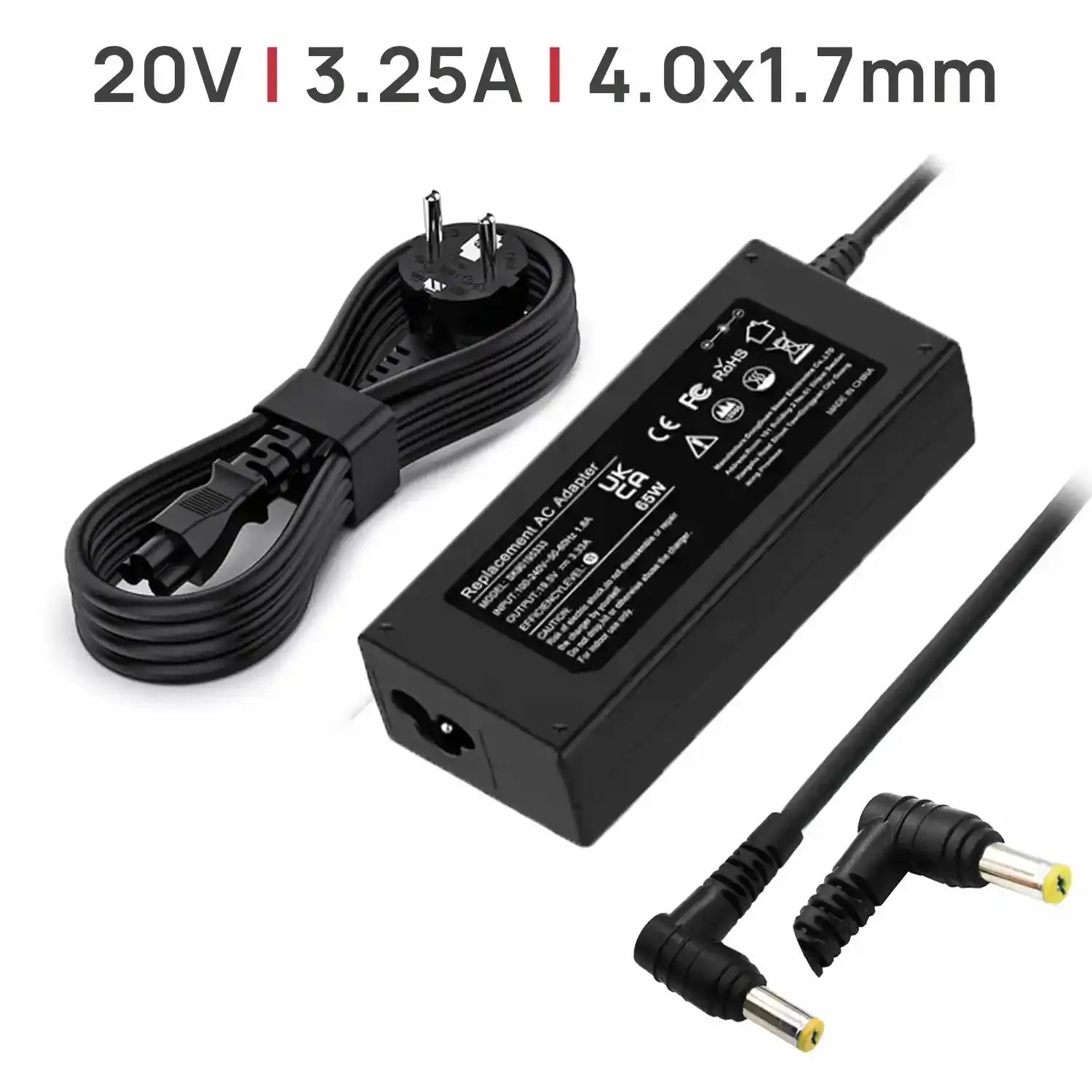 Cargador Oem Para Portátil Lenovo Ideapad 500 500S 510 510S 520 520S 530S-14Ikb
