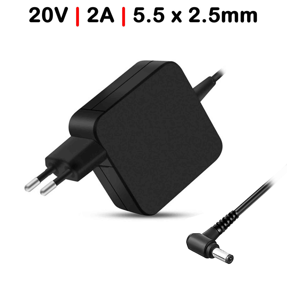 Cargador Para Portátil Lenovo Ideapad U160 U260 20V 2A 40W