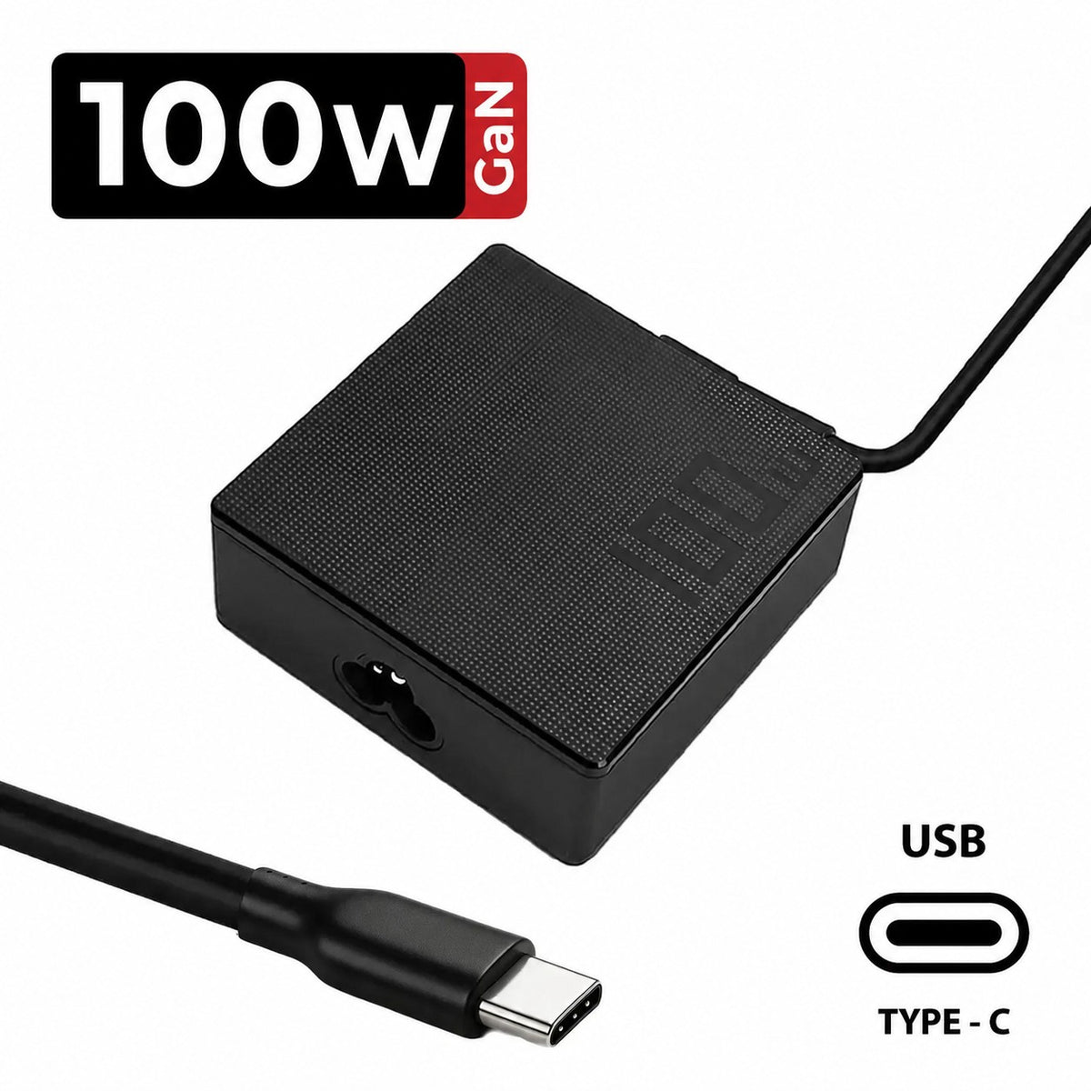 Cargador Para Portátil Multivoltaje Lenovo Usb-C 100W Negro