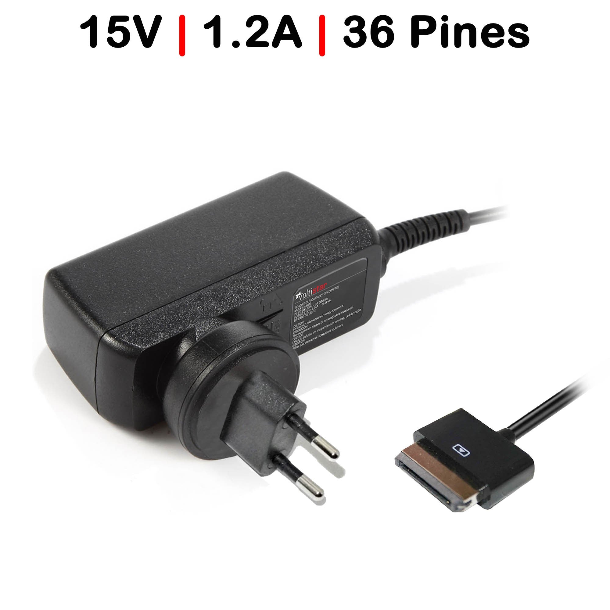 Cargador Para Tablet Asus Tf600 Tf600T Tf810C Tf701T 15V 1.2A 18W 36 Pines
