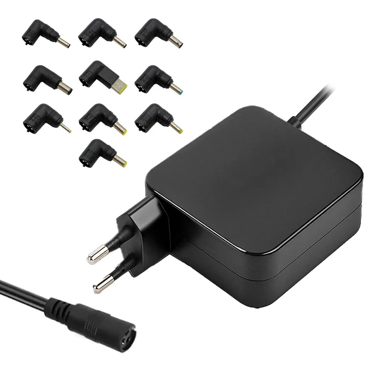 Cargador Universal De Pared Portable 65W 10Tips 10 Conectores Asus Lenovo Hp Dell
