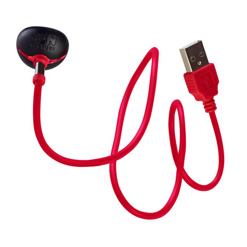 Fun Factory - Cargador Magnético Usb Rojo