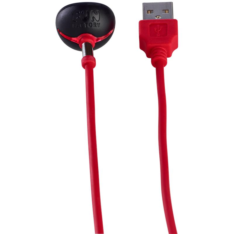 Fun Factory - Cargador Magnético Usb Rojo