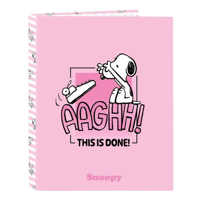 Carpeta A4 Anillas Snoopy