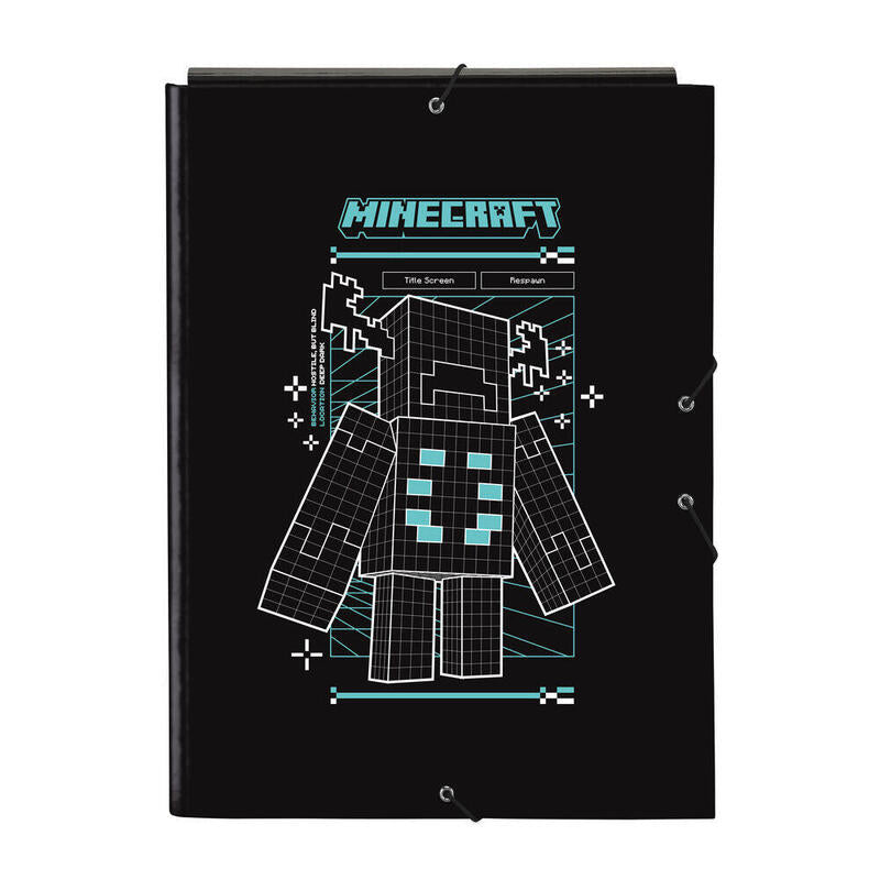 Carpeta A4 Solapas Screen Minecraft