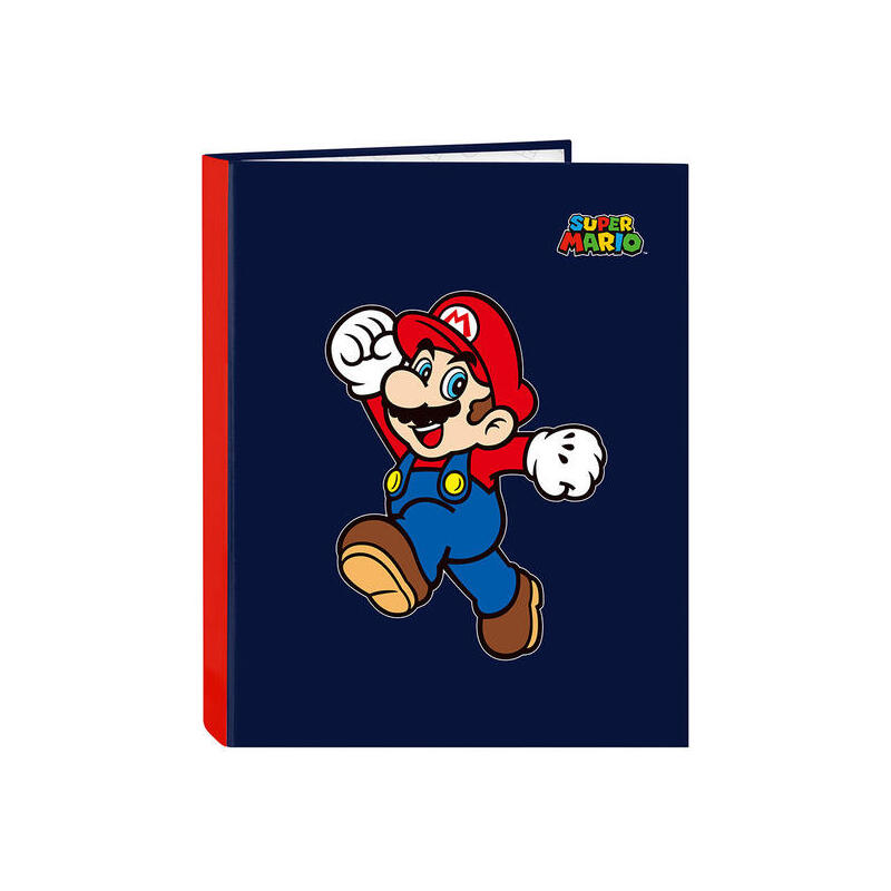 Carpeta Folio 4 Ani.Mixtas Super Mario "World"