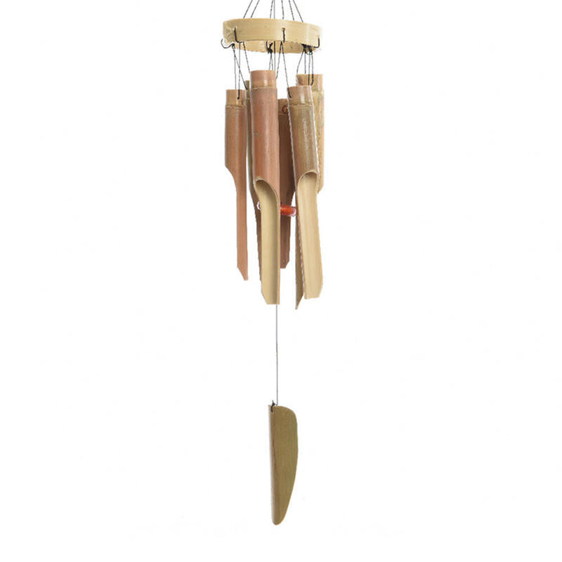 Carrillon De Viento De Bambu Diametro 10x75cm