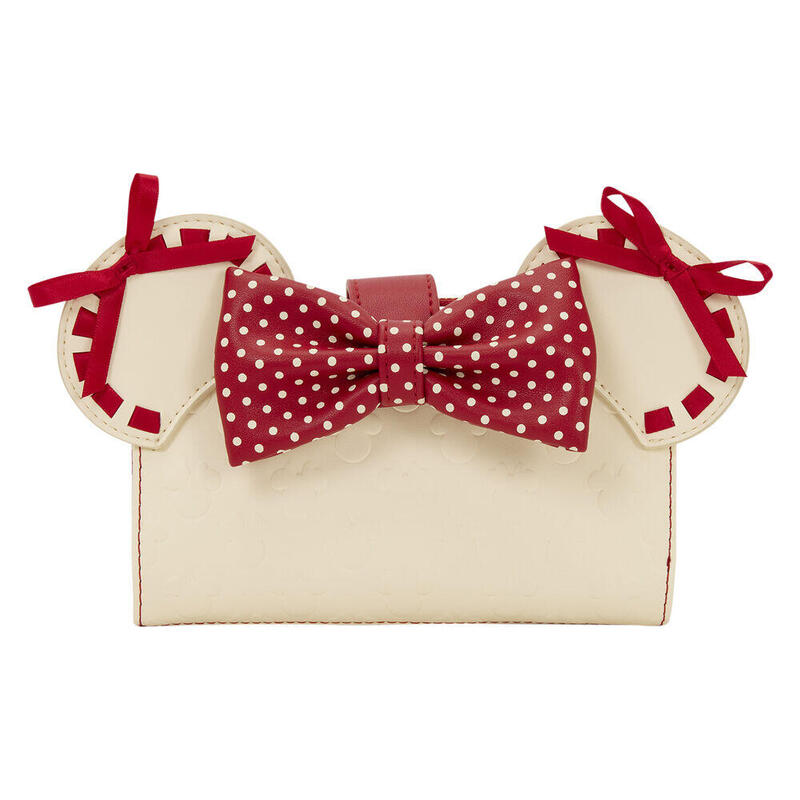 Cartera Rocks The Dots Coquette Minnie Mouse Disney Loungefly