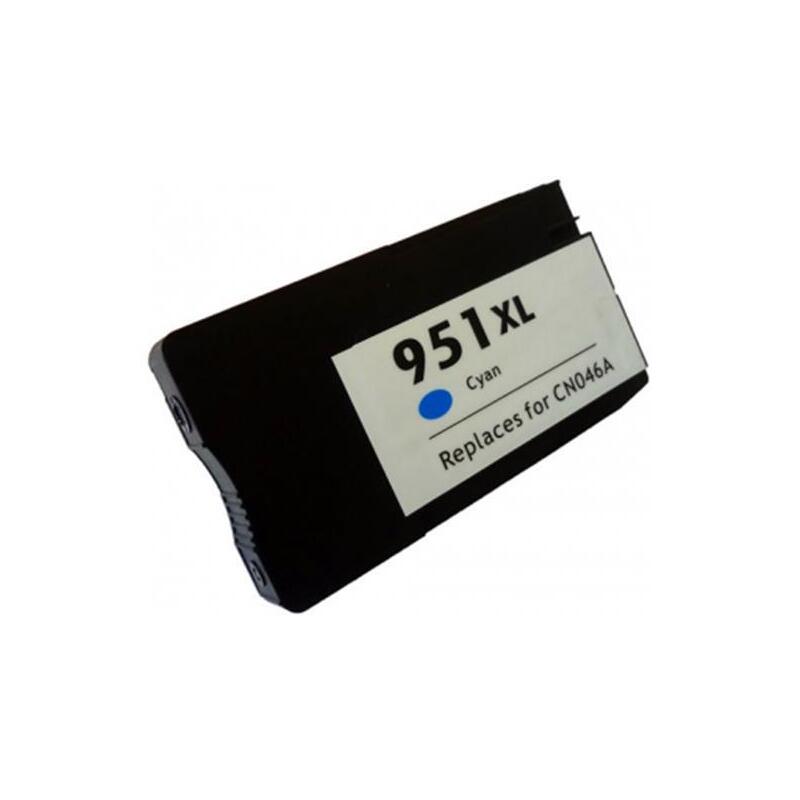 Cartucho De Tinta Generico Para Hp 951xl V4/V5 Cyan Cn046ae/Cn050ae