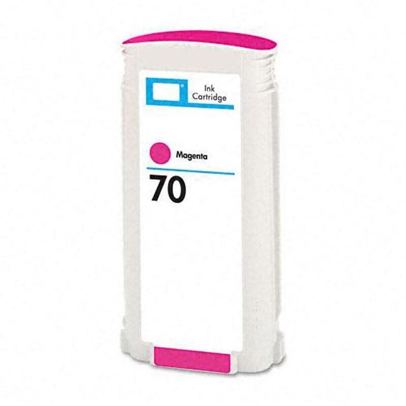 Cartucho De Tinta Pigmentada Generico Para Hp 70 Magenta C9453a