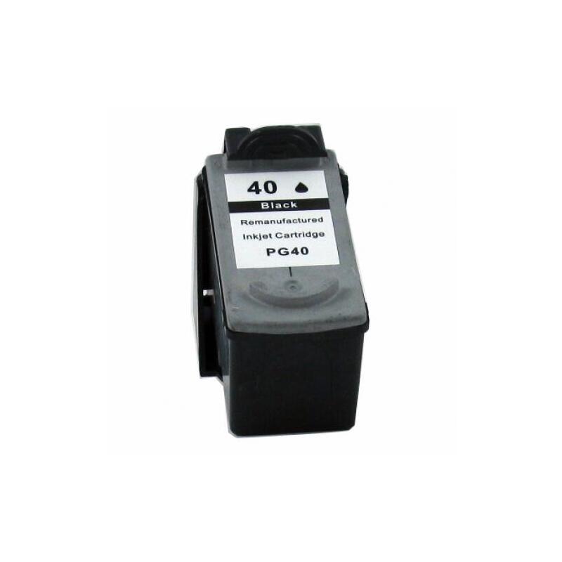Cartucho De Tinta Remanufacturado Para Canon Pg40/Pg50/Pg37 Negro 0615b001/0616b001/2145b001 (Muestra Nivel De Tinta)