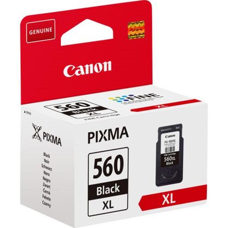 Cartucho Tinta Canon Pg - 560xl Negro 14.3ml 400 Paginas Ts5350 - Ts5351