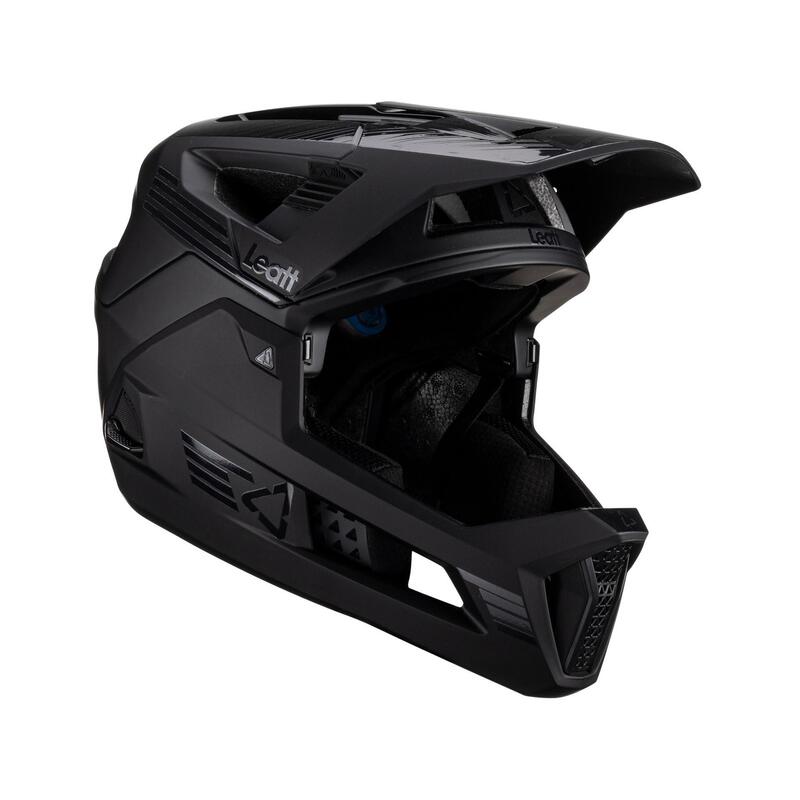 Casco Leatt Mtb Enduro 4.0 V23 Para Ciclismo Con Montura Desmontable, Talla L, Negro