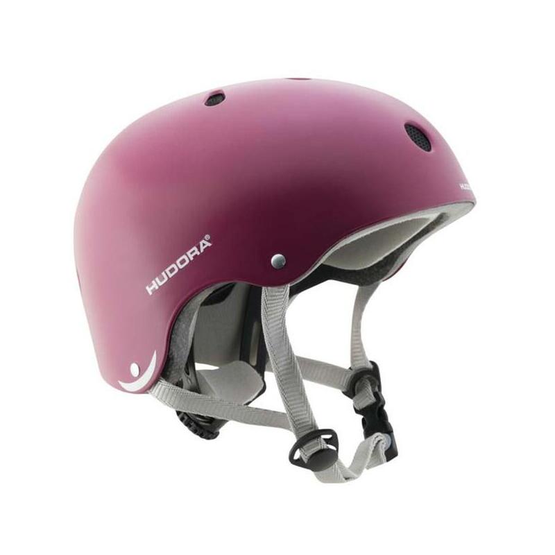 Casco Skater Hudora Color Baya, Talla. 51-55