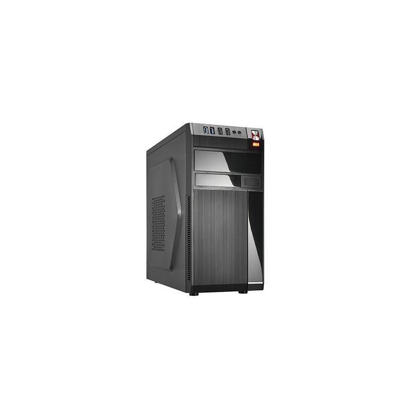 Case Golden Tiger Baltimore 530 Minitower 450 Watts Microatx Colour Black Baltimore5304usb450w