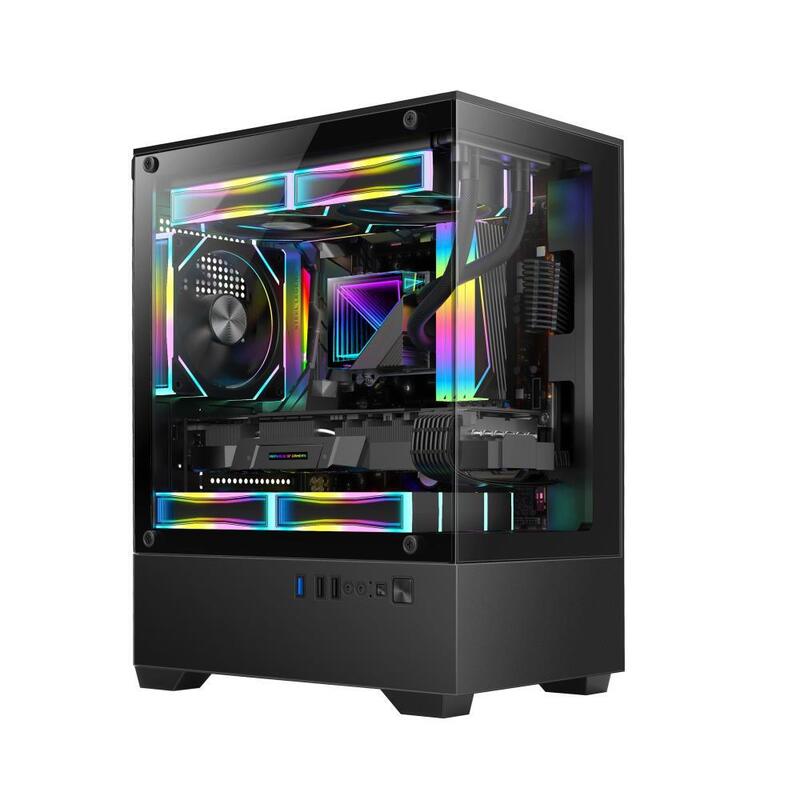 Case Golden Tiger Raider Sl-2 Minitower Case Product Features Transparent Panel Not Included Colour Black Raidersl-2
