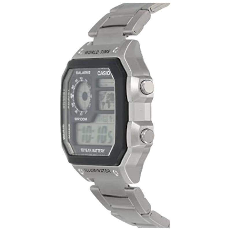Casio Ae-1200whd-1avef Collection Men Reloj Digital Plata