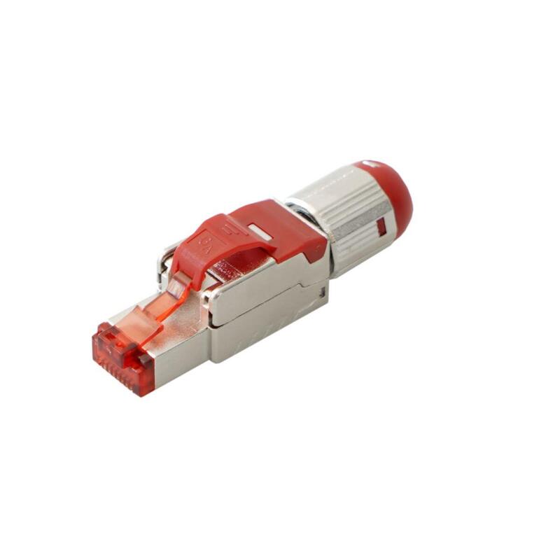 Cat6a Shielded Toolless Plug