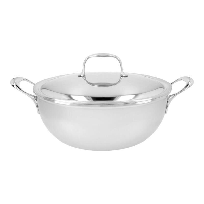 Cazuela Honda Con 2 Asas Demeyere Atlantis 7 40 850-935-0 - 28 Cm