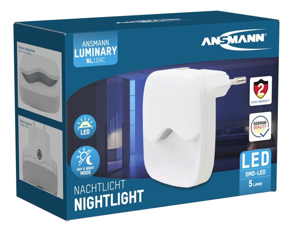 EAN 4013674172696 - Ansmann NL10AC Luz de noche con enchufe o Luz quitamiedos con enchufe imagen 11