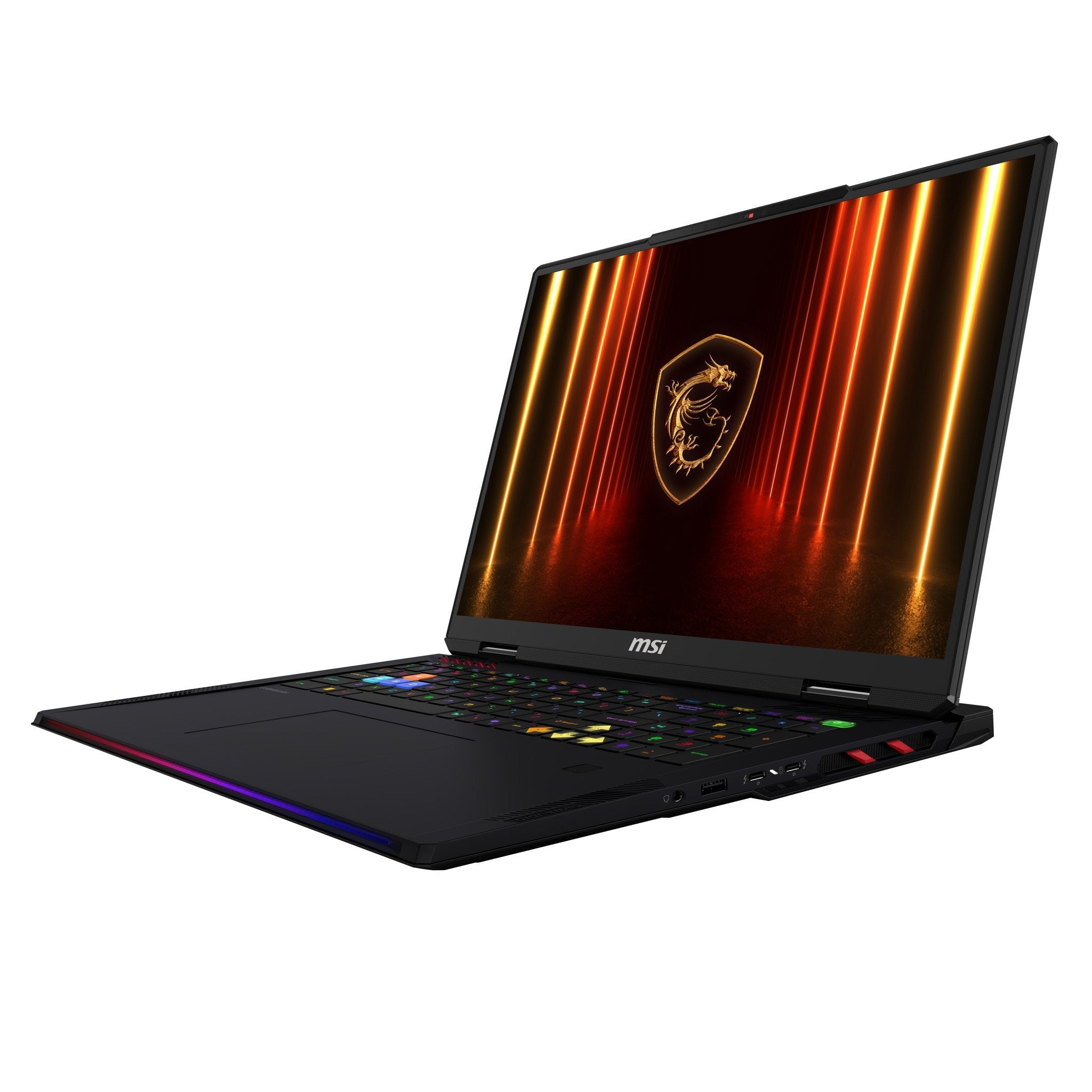 Msi Raider 18 Hx Ai A2xwig-270fr Intel Core Ultra 9 285hx Ordenador Portátil 45,7 Cm (18) Uhd+ 64 Go Ddr5-Sdram 4 To Ssd Nvidia Geforce Rtx 5080 Wi-Fi 7 (802.11be) Windows 11 Pro Negro