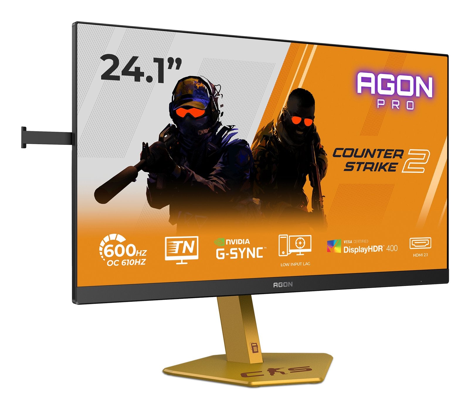 EAN 4038986143356 - AOC AGON PRO CS24A pantalla para PC 61,2 cm (24.1") 1920 x 1080 Pixeles Full HD LED Negro imagen 2