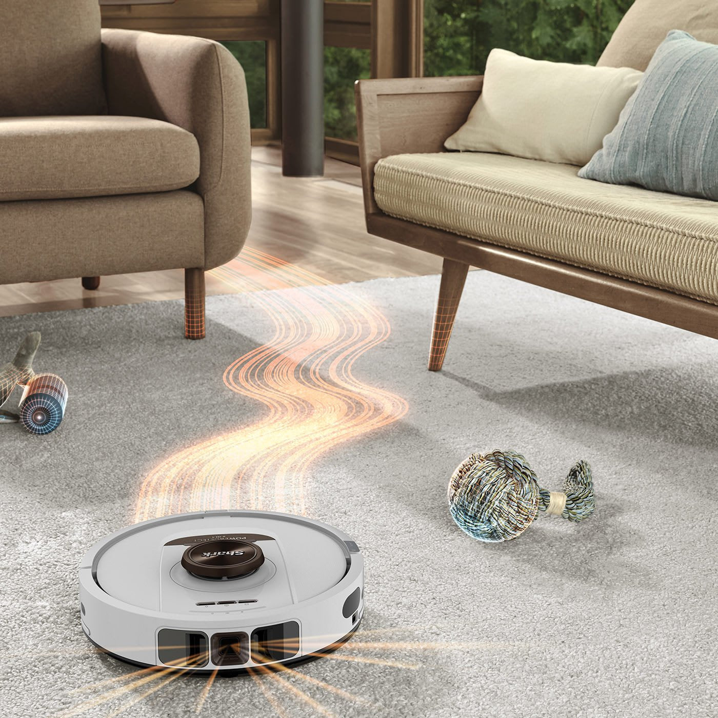 Robot Aspirador E Hidratante Shark Rv2800zeeuwh