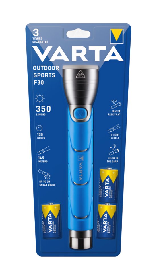 EAN 4008496927661 - Varta 18629 Negro, Azul Linterna de mano LED imagen 2