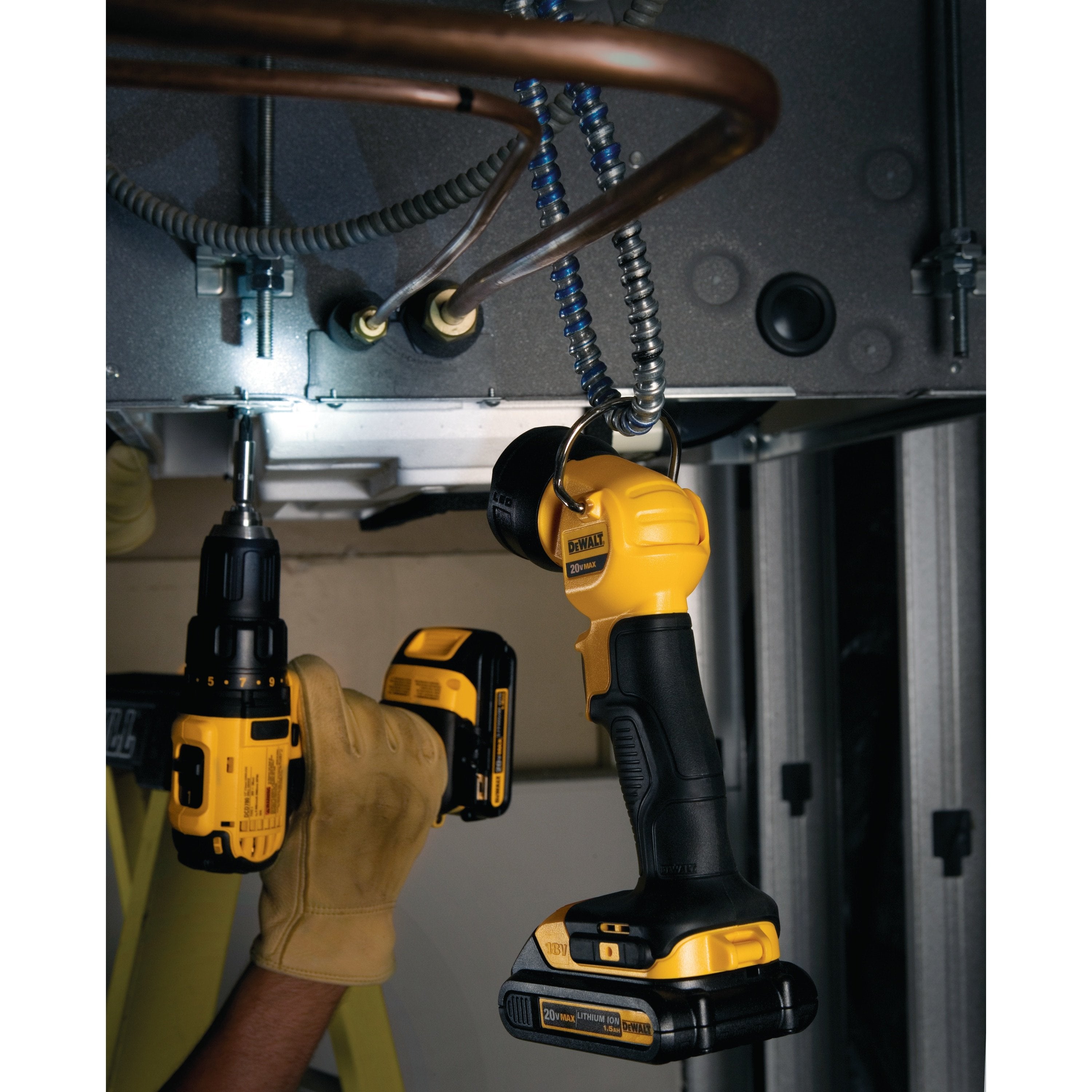 EAN 5035048305560 - DeWALT DCL040 Negro, Amarillo LED imagen 7
