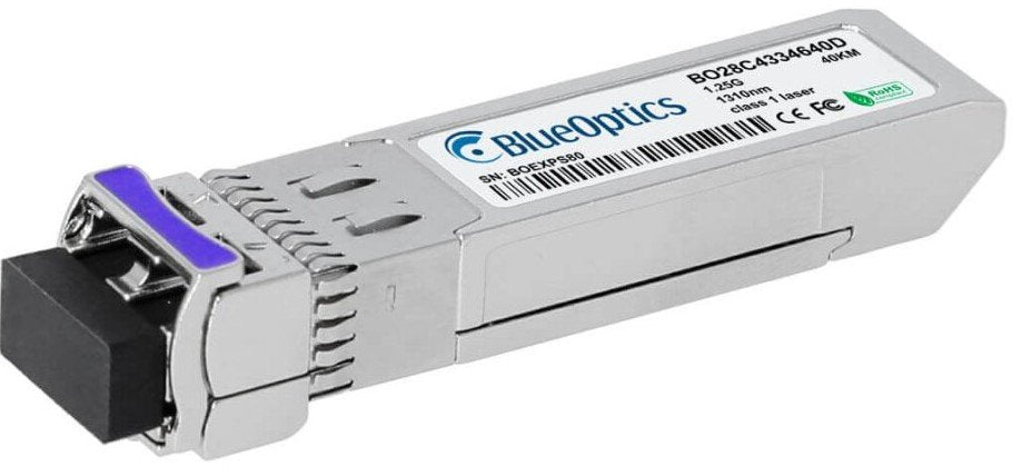 Blueoptics Allied Telesis At-Spbd40dual-14 Blueoptics Bo28c4334640d Csfp Transceiver, 1000base-2bx-D, Singlemode Fiber, Tx:1490nm/Rx:1310nm, 40km