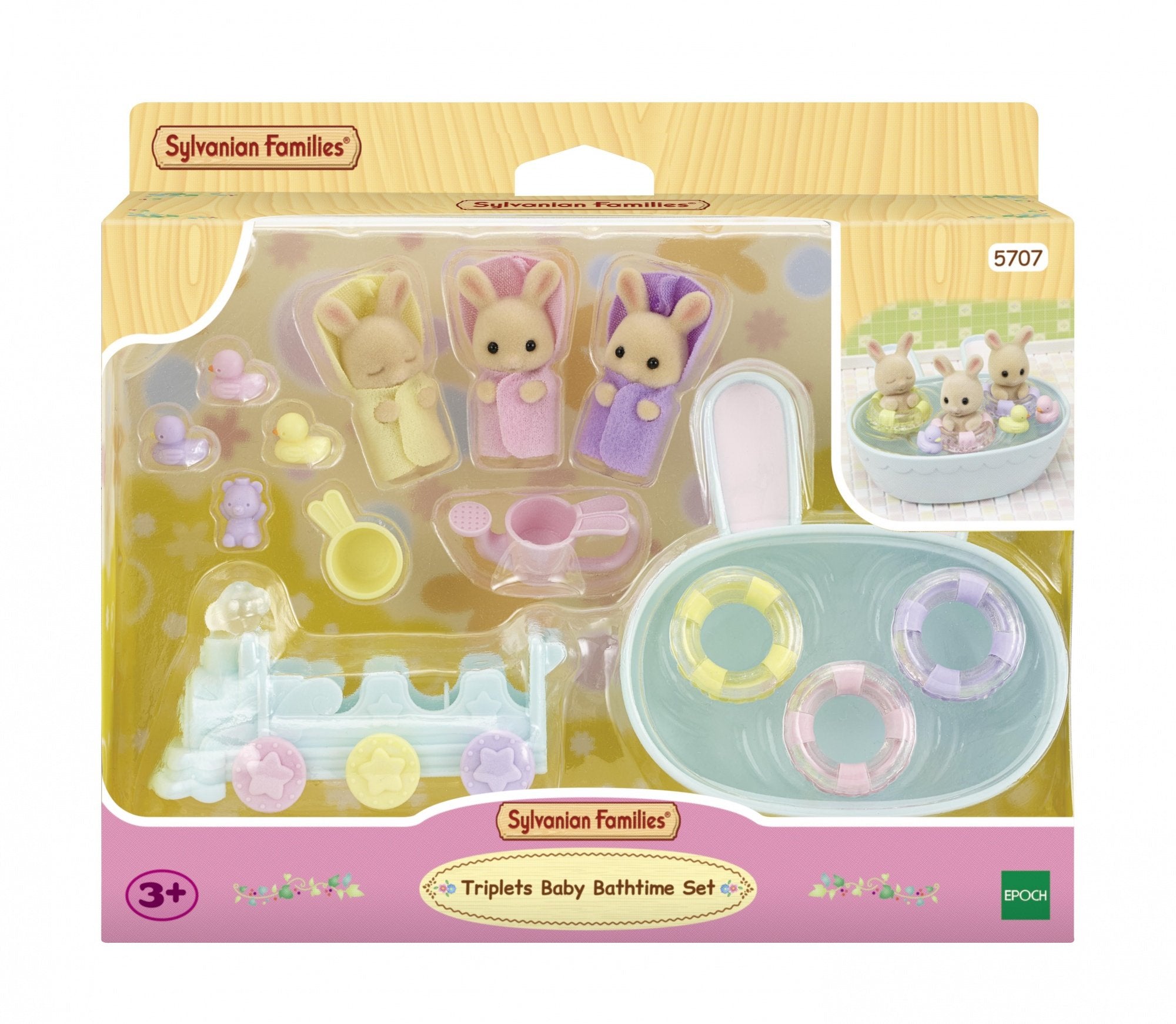 Epoch Sylvanian Families - Milchhasen Bade Juego 5707