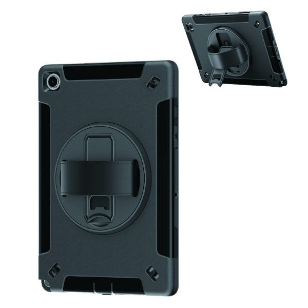 4smarts Rugged Funda Grip Para Samsung Galaxy Tab A8 10.5 (2021) Negro