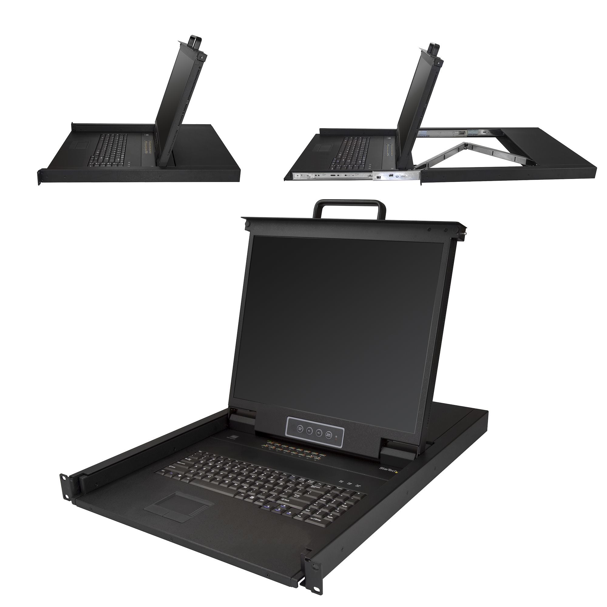 EAN 0065030872539 - StarTech.com RKCONS1916K consola de rack 48,3 cm (19") 1280 x 1024 Pixeles Negro imagen 1